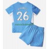 Maillot de Supporter Manchester City Riyad Mahrez 26 Domicile 2021-22 Pour Enfant